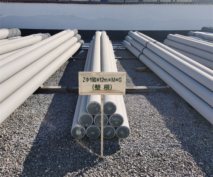 兰山190×12米钢筋混凝土水泥电线杆