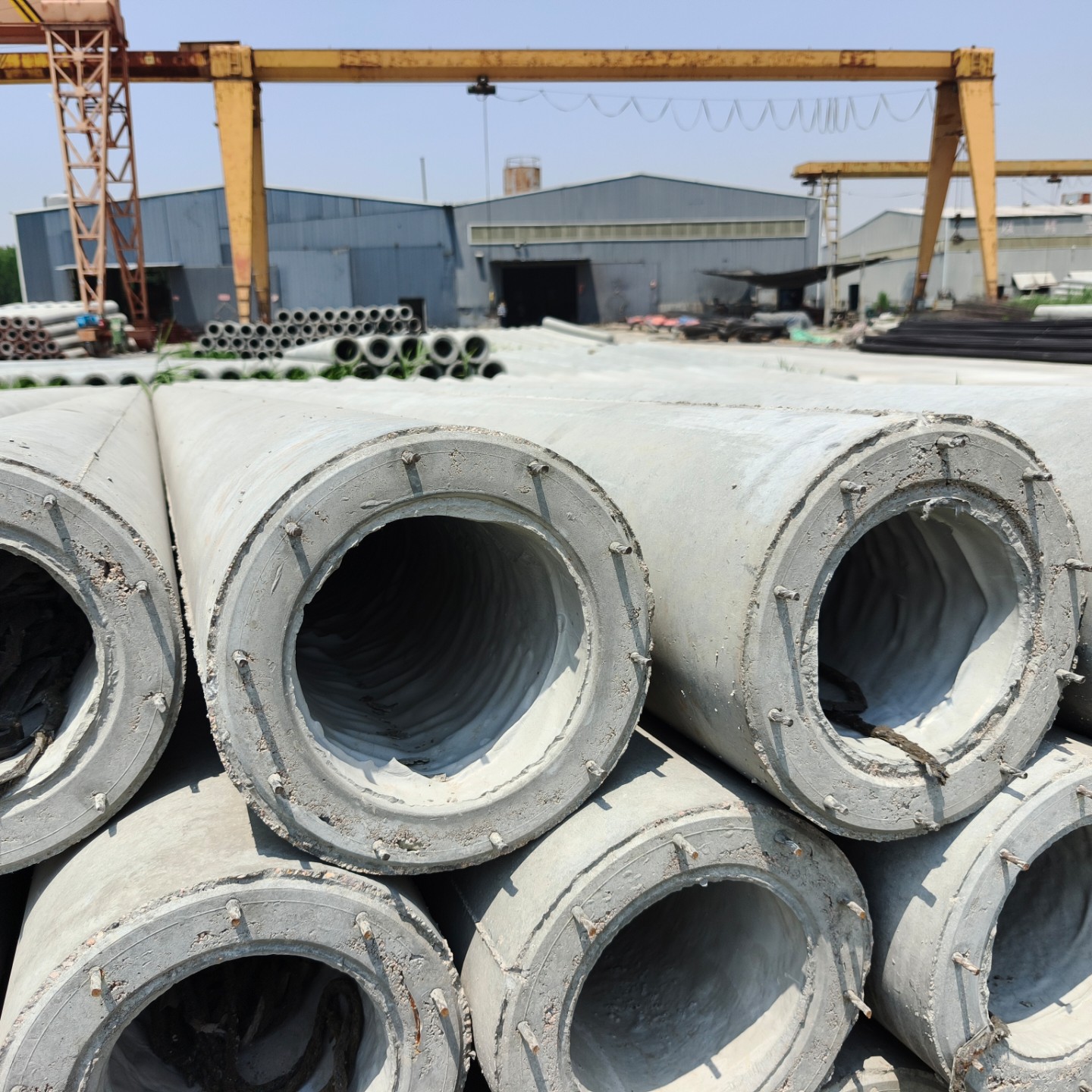 兰山150×10米预应力水泥电线杆